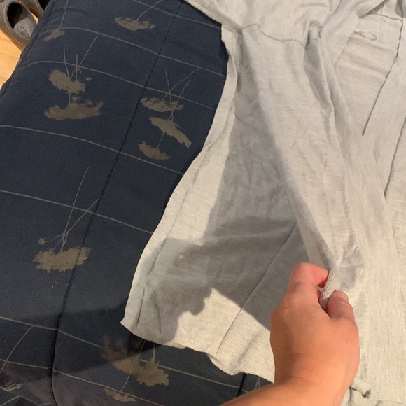 EUC Lululemon Blissful Zen Sweater Heathered Starlight (Blue/Grey)-size M (8/10) - Picture 9 of 16